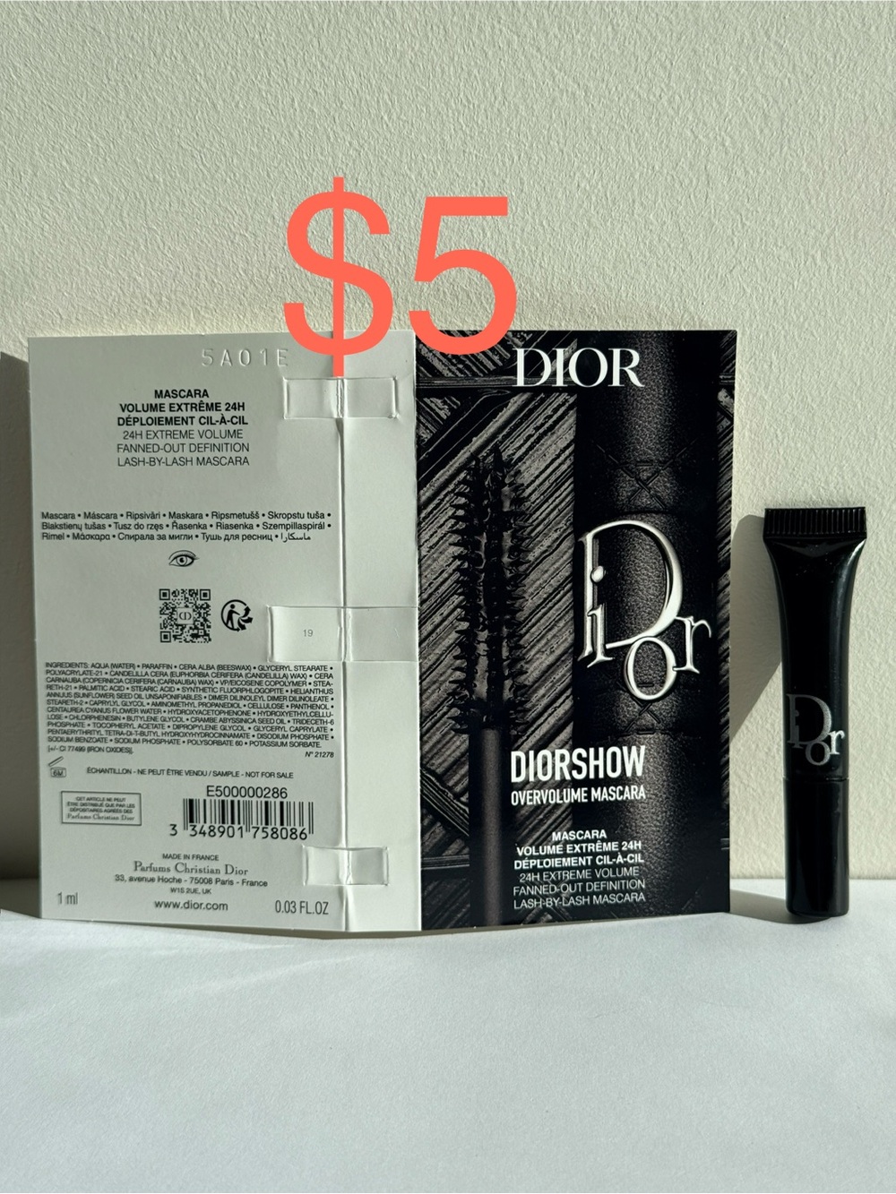 Dior Diorshow Overvolume Mascara 1ml